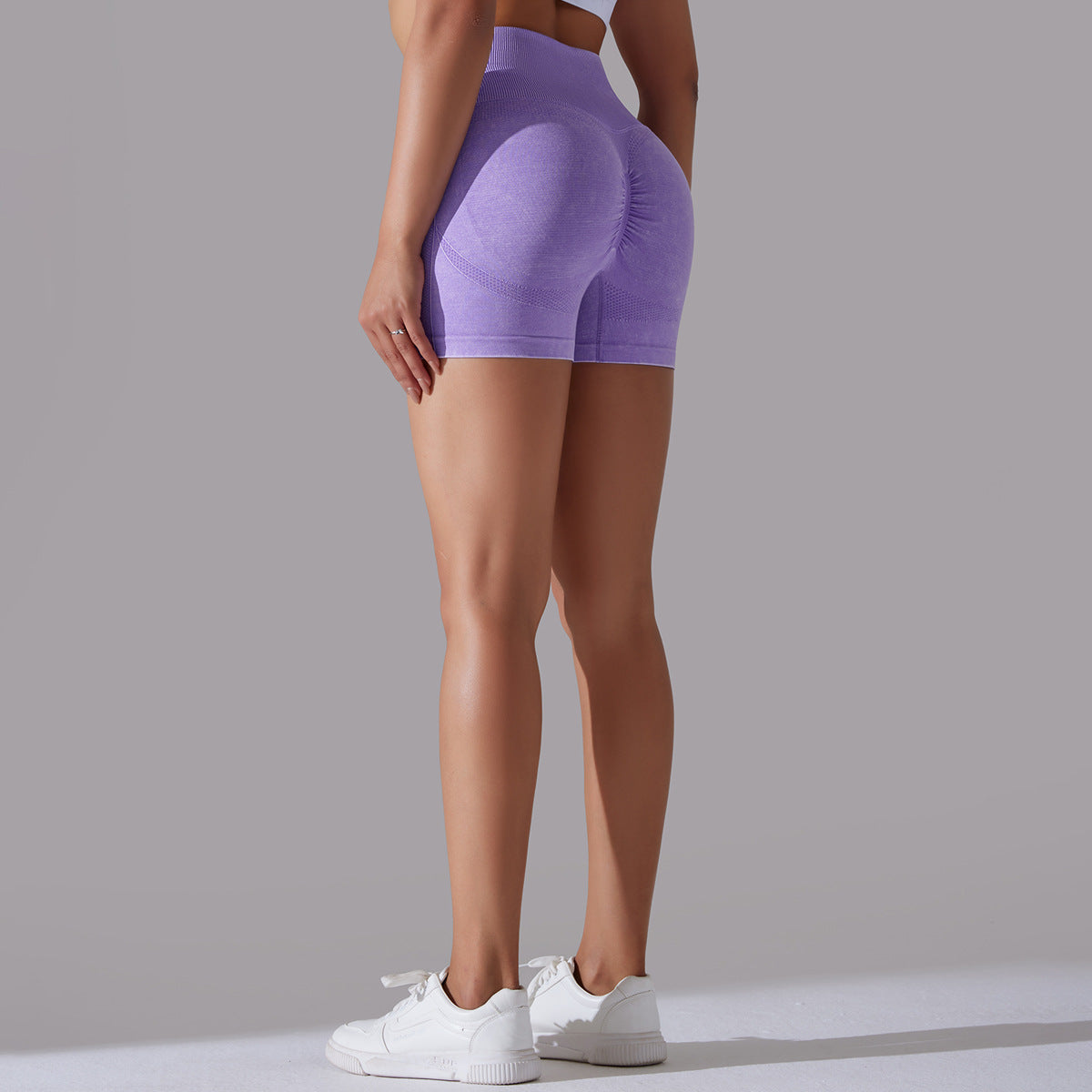 Lavi Formula LV Shorts – Matt mit hoher Taille und korrigierender Wirkung an Taille und Hüfte