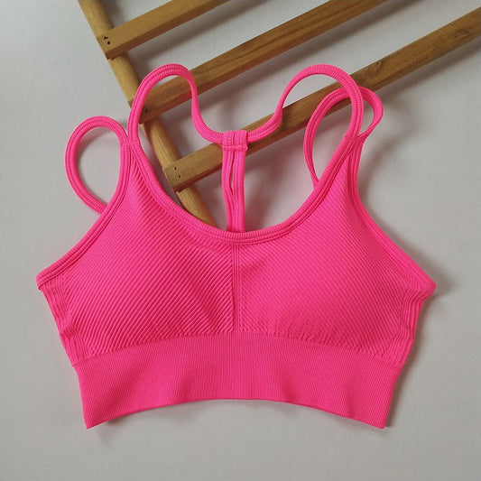 Lavi Gym Sports Bra Active Collection - Pink, with Shock-Absorbing Effect