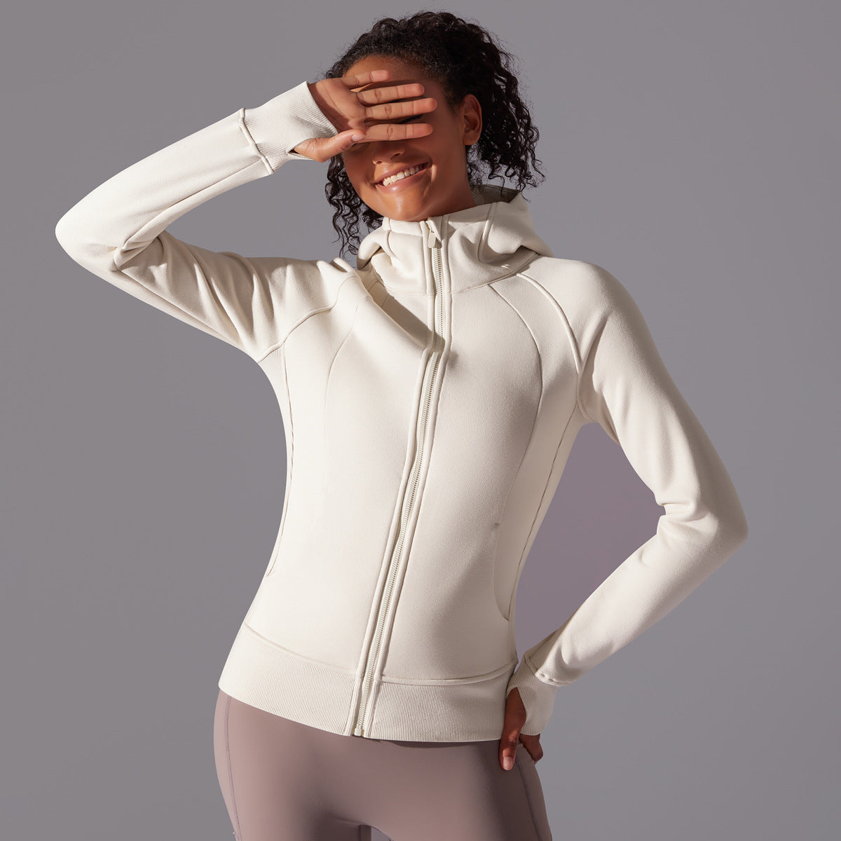 Langer Rashguard mit Reißverschluss aus der Lavi Gym Kollektion