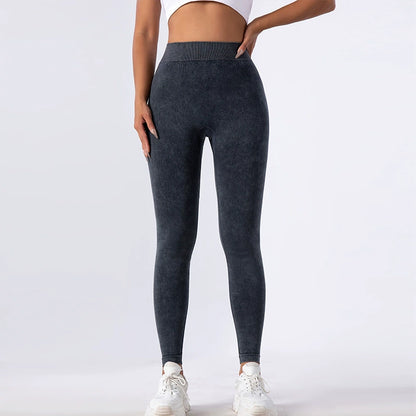 Leggings Aqua VS collection by Lavi Gym with push-up effect Dark gray