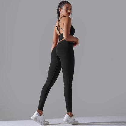 Top- und Leggings-Set mit Push-Up-Effekt aus der Lavi-Kollektion.