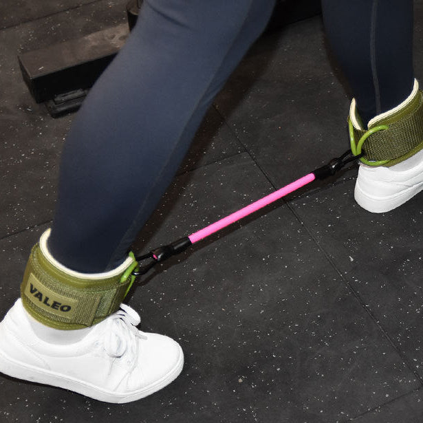 Adjustable Ankle Straps for Cable Machines