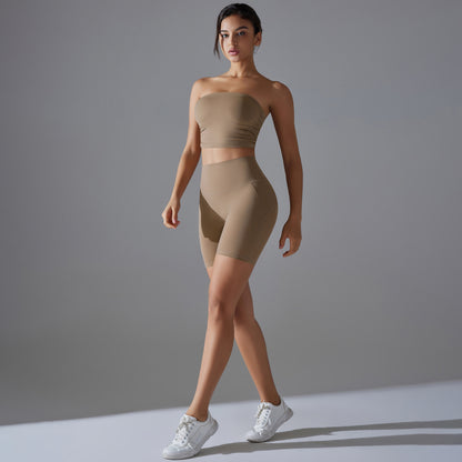 Top and Shorts Set with  from the Lavi collection.