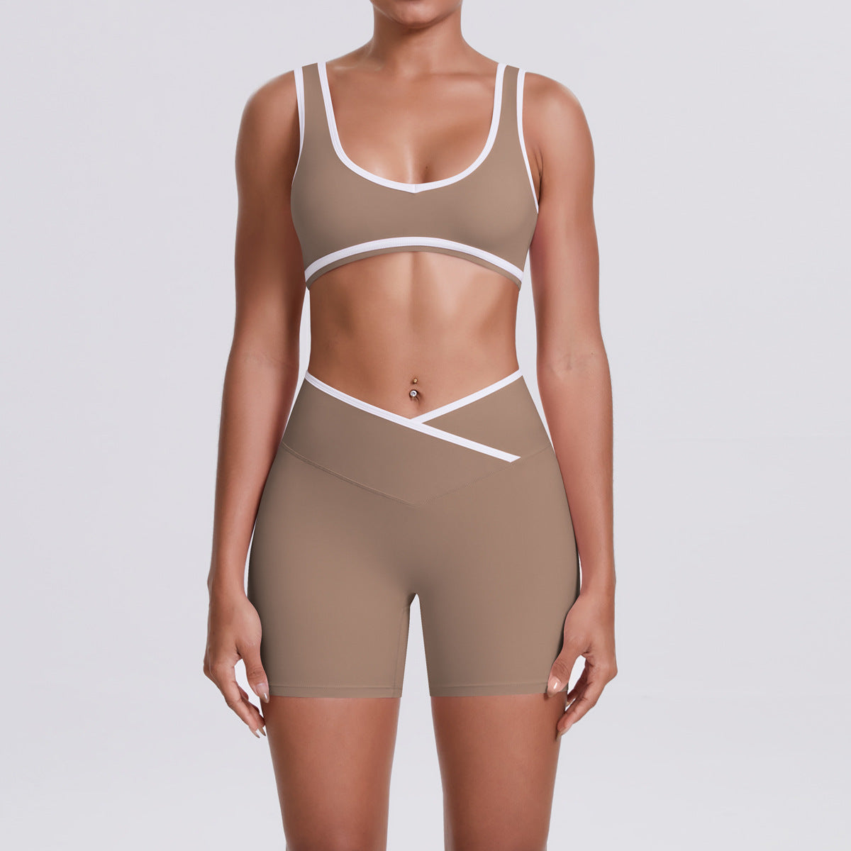 Top and Shorts Set with  from the Lavi collection.