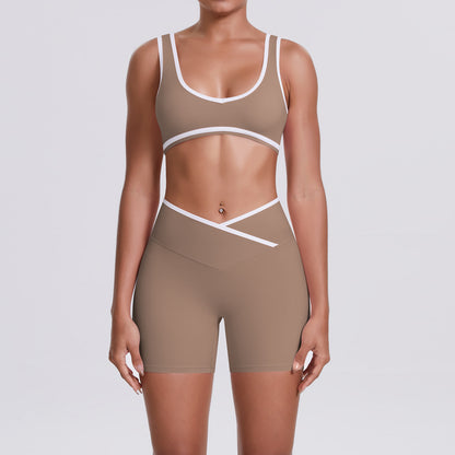 Top and Shorts Set with  from the Lavi collection.