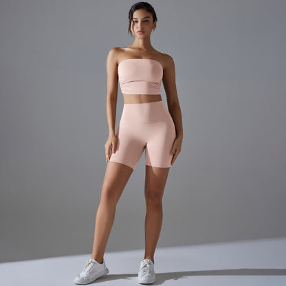 Top and Shorts Set with  from the Lavi collection.