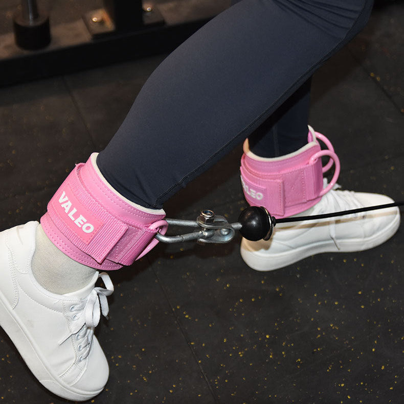 Adjustable Ankle Straps for Cable Machines