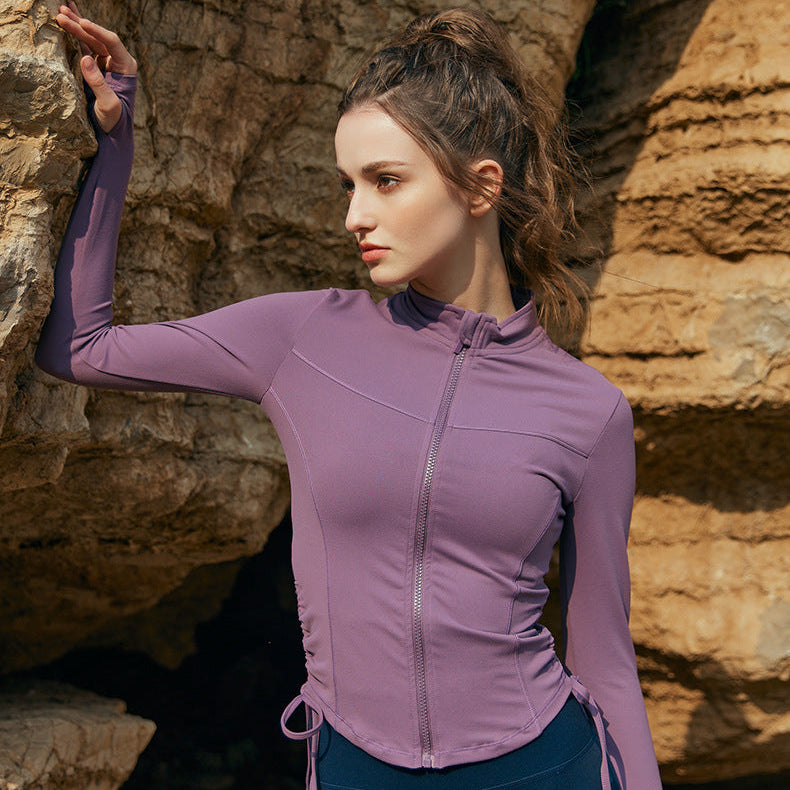 Langer Rashguard mit Reißverschluss aus der Lavi Gym Kollektion