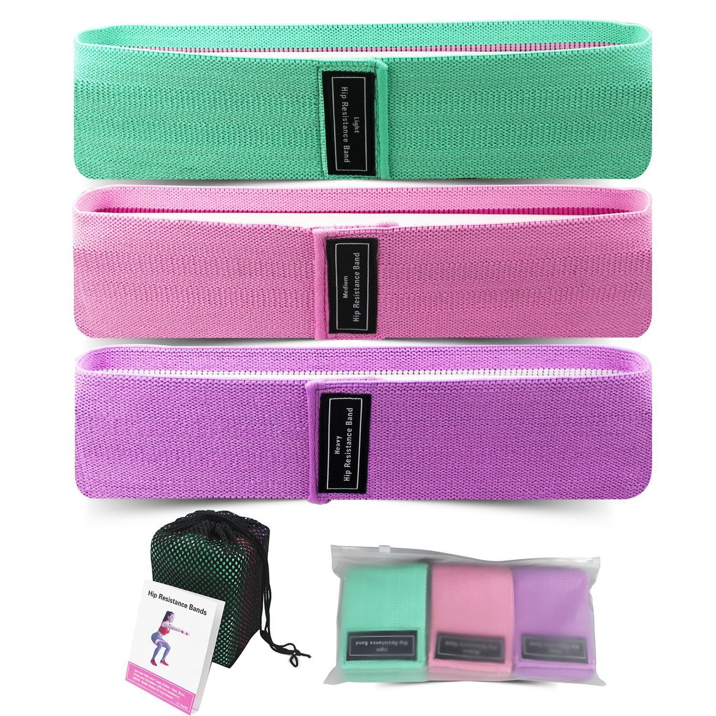 Sports fitness rubber bands
