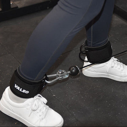 Adjustable Ankle Straps for Cable Machines