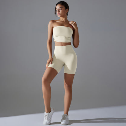 Top and Shorts Set with  from the Lavi collection.