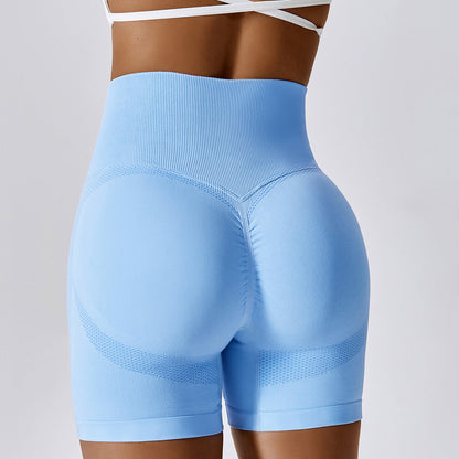 Lavi Collection - SHORTS VITA mit hohem und V-förmigem Bund über dem Gesäß