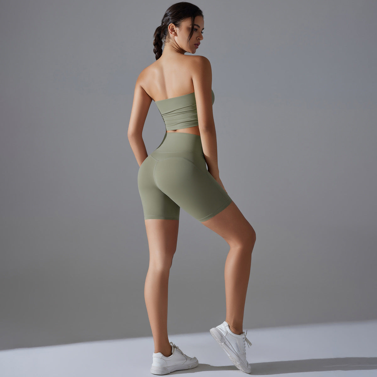 Top and Shorts Set with  from the Lavi collection.