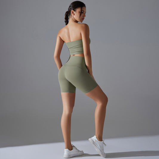 Top and Shorts Set with  from the Lavi collection.