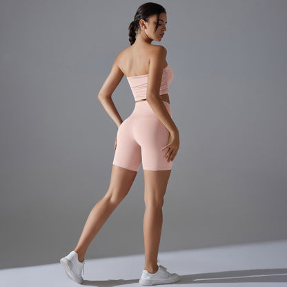 Top and Shorts Set with  from the Lavi collection.