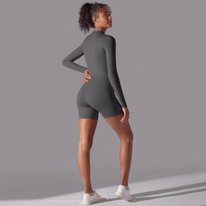 Jumpsuit aus der Lavi Passion Kollektion Zipper Kurzarm