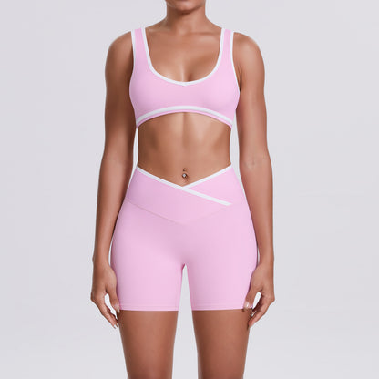 Top and Shorts Set with  from the Lavi collection.