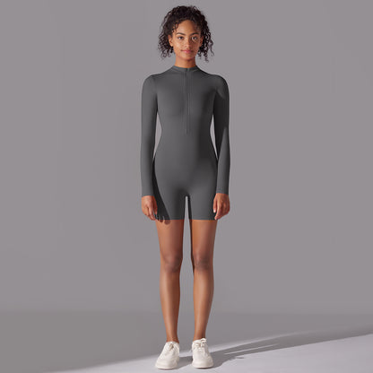 Jumpsuit aus der Lavi Passion Kollektion Zipper Kurzarm