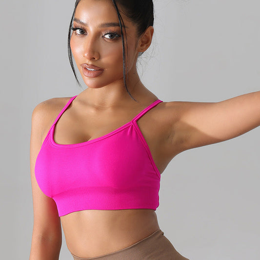 Lavi Violetta  Collection Bra - Supportive & Stylish Sports Bra with Crossed Back Straps