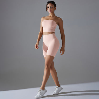 Top and Shorts Set with  from the Lavi collection.