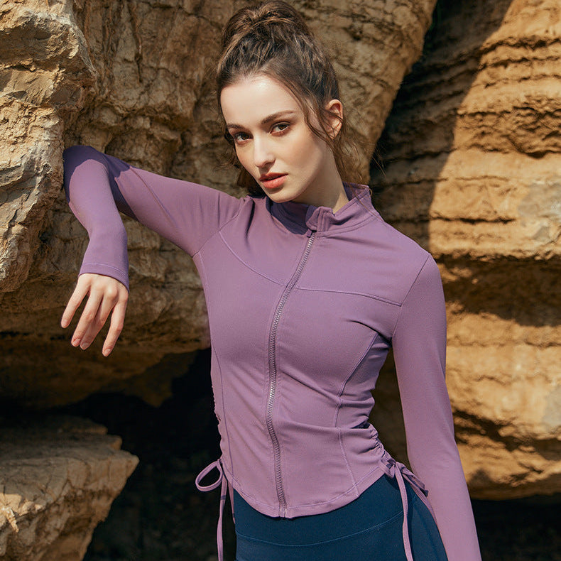 Langer Rashguard mit Reißverschluss aus der Lavi Gym Kollektion