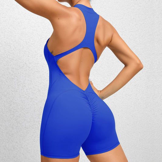 Jumpsuit with an open back with a push-up effect from the Lavi Gym Passion collection.