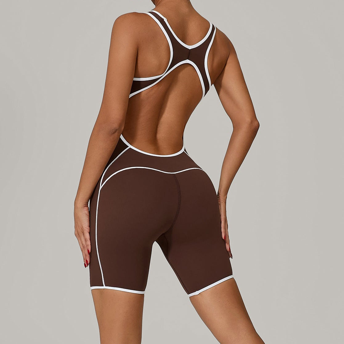 Jumpsuit mit kurzen Ärmeln aus der Lavi Gym Passion Kollektion