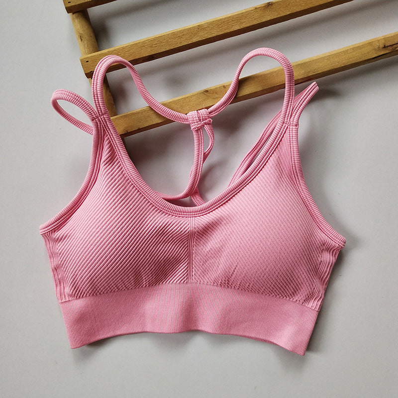 Lavi Gym Sports Bra Active Collection -with Shock-Absorbing Effect Rose pink