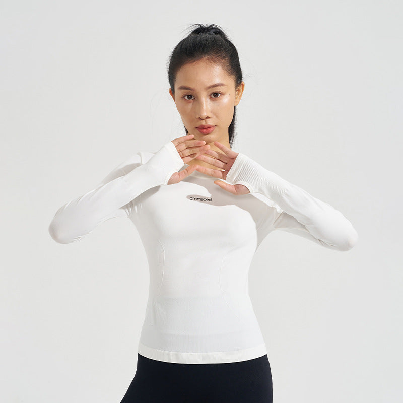 Lavi Gym Sports women's long sleeve Collection White